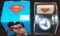 2013 $15 75th Anniversary Superman Silver Round in original Mint Box with clear display case and pap
