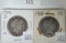 1906, 19006-D Barber Half Dollars.