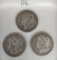 (3) Morgan Dollars: 1892-O, 1899-O, 1901-O.