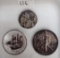 Silver Variety: 1/2 Troy Oz. .999 Paul Revere Ride. 2022 $1 1 Oz. .999 Elizabeth II. 1986 Silver Eag