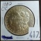 1882-CC Morgan Dollar.