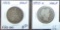 1858 Seated Liberty Half Dollar. 1893-O Barber Half Dollar.