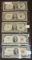 Currency Variety: $2 Red Seal, $1 Silver Certificates.