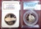 1982-S Half Dollar, 2006-S Dollar (both 90% Silver).