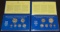 1973, 1974 Coinage of the British Virgin Islands.