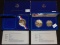 (2) 1986 Liberty Silver Dollars in cases, .900 fine Silver.