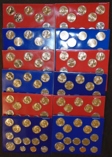 2010-2015 U.S. Mint UNC Coin Sets P, D. ($82.92 face value).