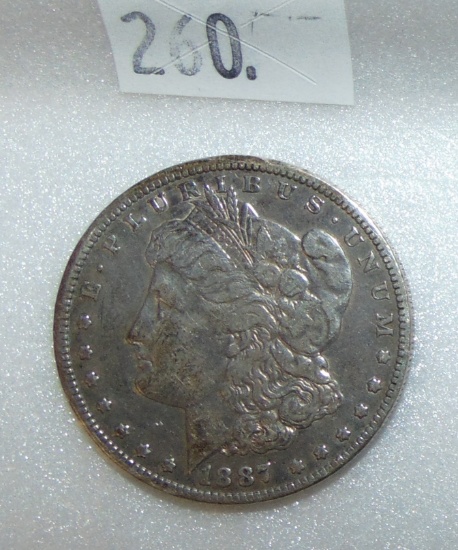 1887-O Morgan Dollar.