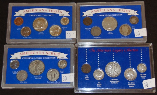 Variety: (3) "Americana Series" pieces, "The American Legacy Collection".