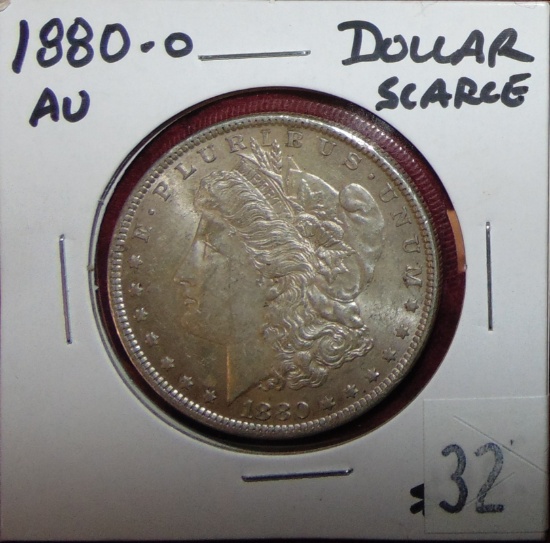 1880-O Morgan Dollar.