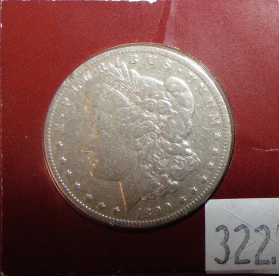 1890 Morgan Dollar.