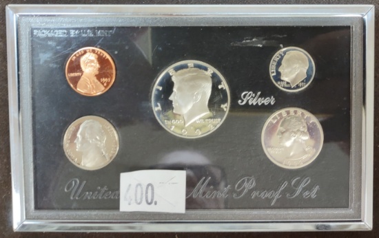 1992 U.S. Mint Silver Proof Set.