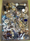 Variety of Costume Jewelry and Watches.