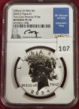 2024-S Silver Peace Dollar NGC Reverse Proof 70. WOW!