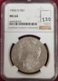 1904-O Morgan Dollar NGC MS64.