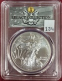 2021 Silver Eagle PCGS MS70 First Strike Magnum Opus Type 1.