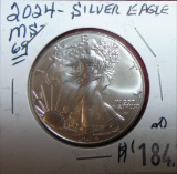 2024 Silver Eagle MS69. WOW!