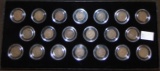 1890-1909 Indian Cents in Display Box.