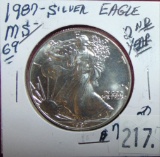 1987 Silver Eagle.