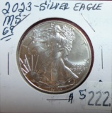 2023 Silver Eagle MS69. WOW!