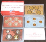 2009 U.S. Mint Silver Proof Set. ($2.10 in 90% Silver).