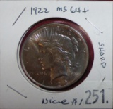 1922 Peace Dollar.