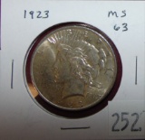 1923 Peace Dollar.