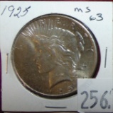 1925 Peace Dollar.