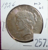 1926 Peace Dollar.