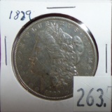1889 Morgan Dollar.