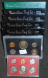 (6) U.S. Proof Sets: (2) 1977, (2) 1979, 1983, 1996. Also includes (1) 1981-S Set in after market pl