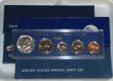 (4) 1966, (1) 1967 U.S. Special Mint Sets.