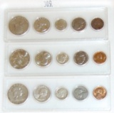 (3) 1961 U.S. Sets ($2.55 in 90% Silver).