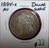 1884-S Morgan Dollar.