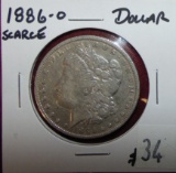 1886-O Morgan Dollar.