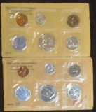 1960, 1961 U.S. Proof Sets.