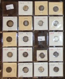 (18) Silver Dimes: 1898-1961 (not all dates).