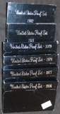 (6) U.S. Proof Sets: 1976-1979, 1981-1982.