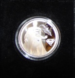 Superman Classic 1 Oz. Silver Coin in dis[lay box.