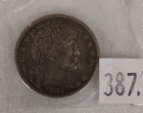 1894 Barber Half Dollar.