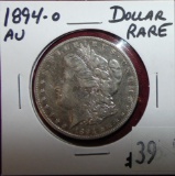 1894-O Morgan Dollar.