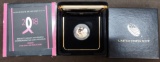 2018 $5 Gold Breast Cancer Awareness Commemorative.