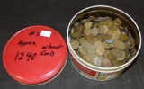 Approx. 1240 Wheat Cents.