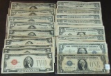 Currency Variety: $20, $5, $2, $1 (FRN, Sil. Cert., Red Seal).