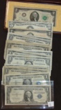 Currency Variety: $5, $2, $1 (FRN, Sil. Cert., Red Seal).