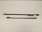 (2 PCS.) UNMARKED BIG BORE BARRELS