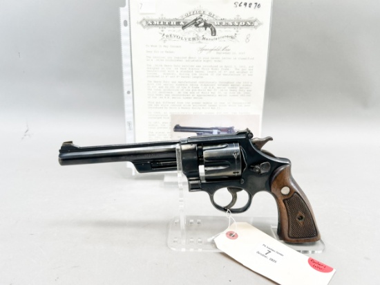 (CR) Smith & Wesson .38/44 Outdoorsman Post WW2