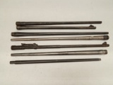 (7 PCS.) MIXED LOT RIFLE BARRELS, USED