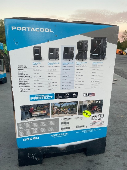 New Portacool Cyclone 130 Portable Cooler | Estate & Personal Property ...