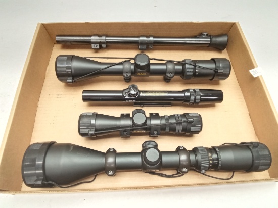 Full Set Scope TRAY LOT OF ASSORTED SCOPES | Online Auctions | Proxibid
